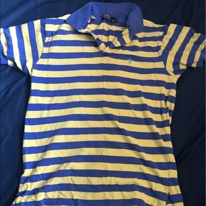 Blue & Yellow Polo Ralph Lauren Shirt
